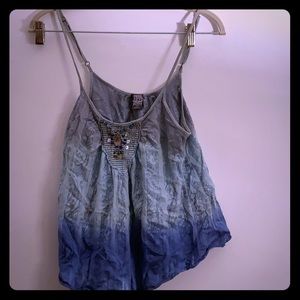 Free People blue top